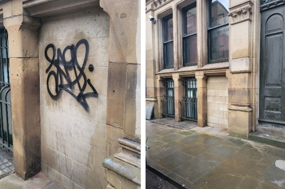 Graffiti removal