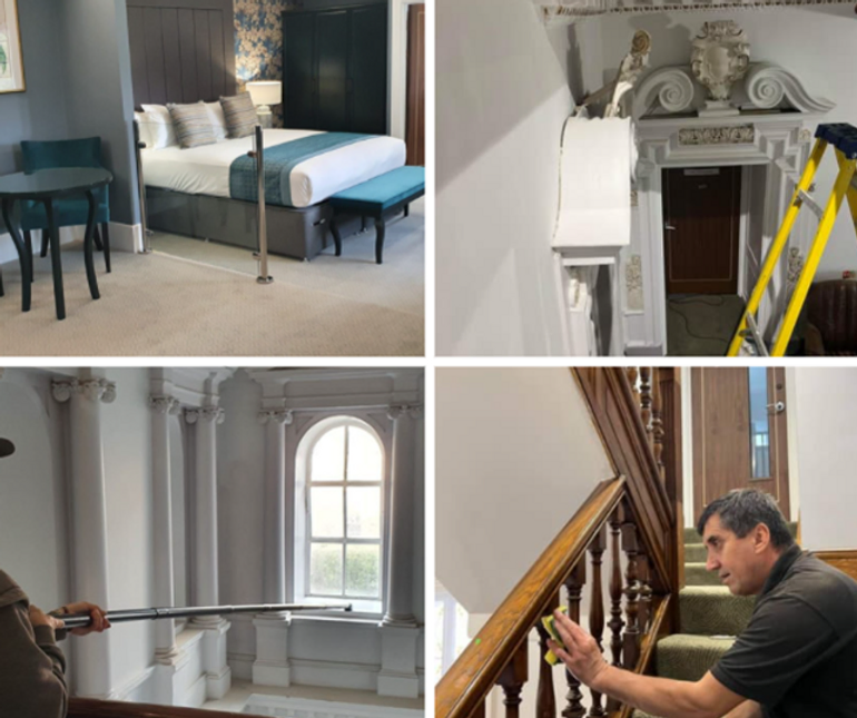 High profile cleaning projects